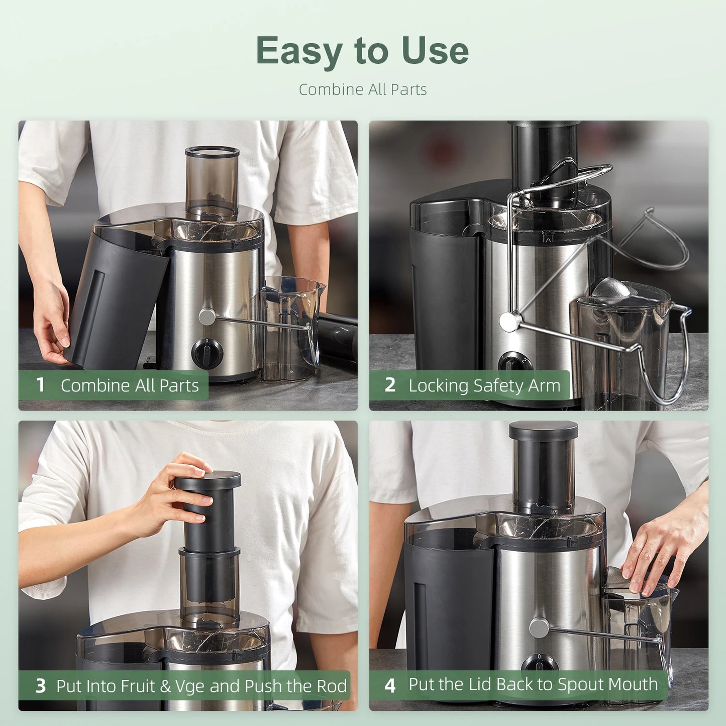 Yabano Dual-Speed Juicer