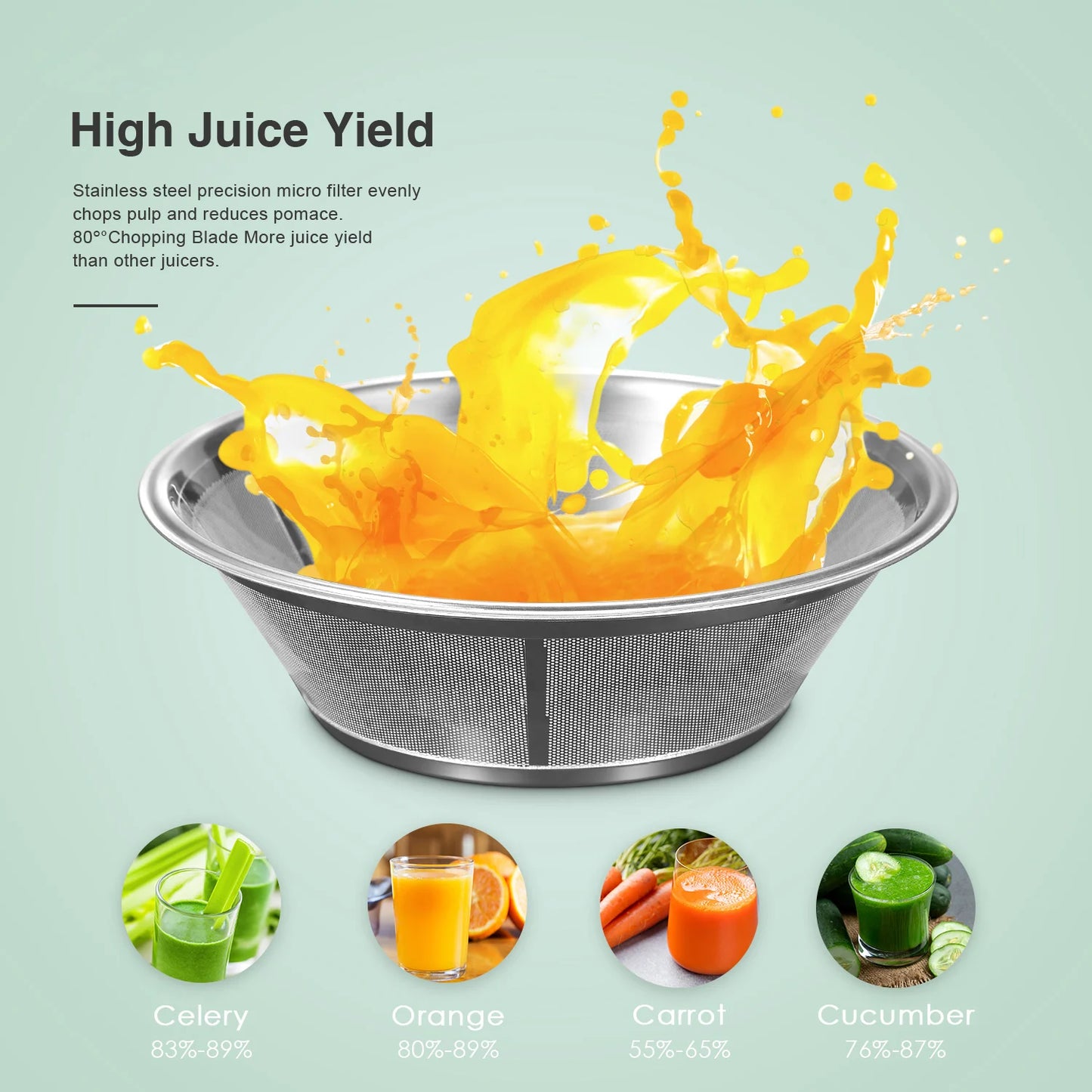 Yabano Dual-Speed Juicer