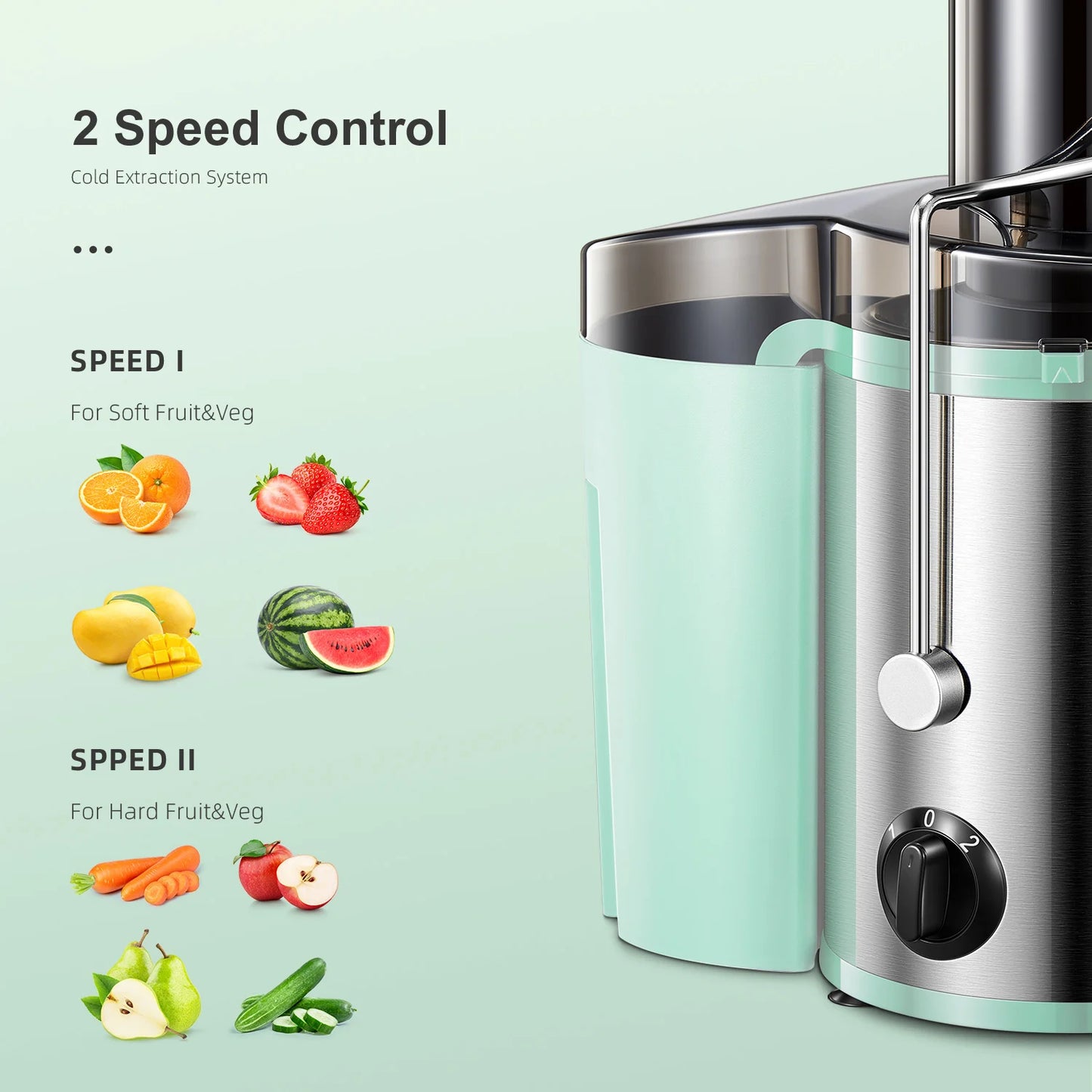 Yabano Dual-Speed Juicer